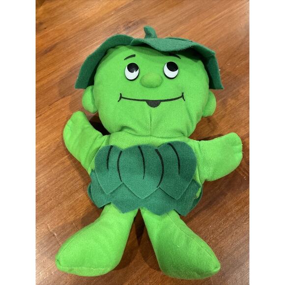 Pillsbury Special Edition Jolly Green Giant Sprout Plush 12" Puppet 1992 VTG - Picture 1 of 5
